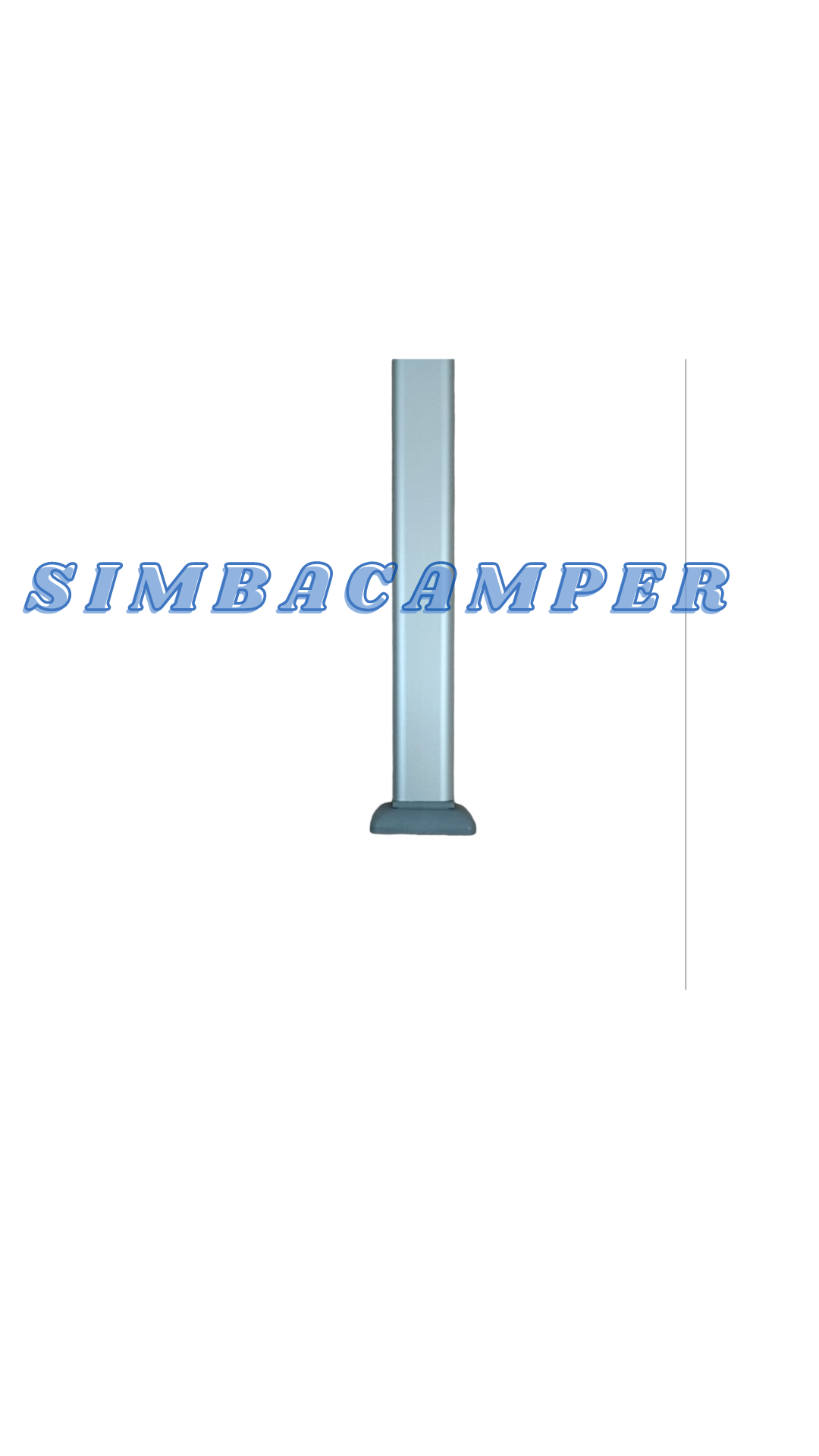 Pata pie de mesa camper autocaravana plegable