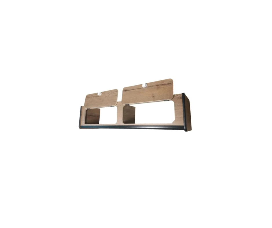Mueble Altillo Roble HPL para Camper - Almacenaje Superior