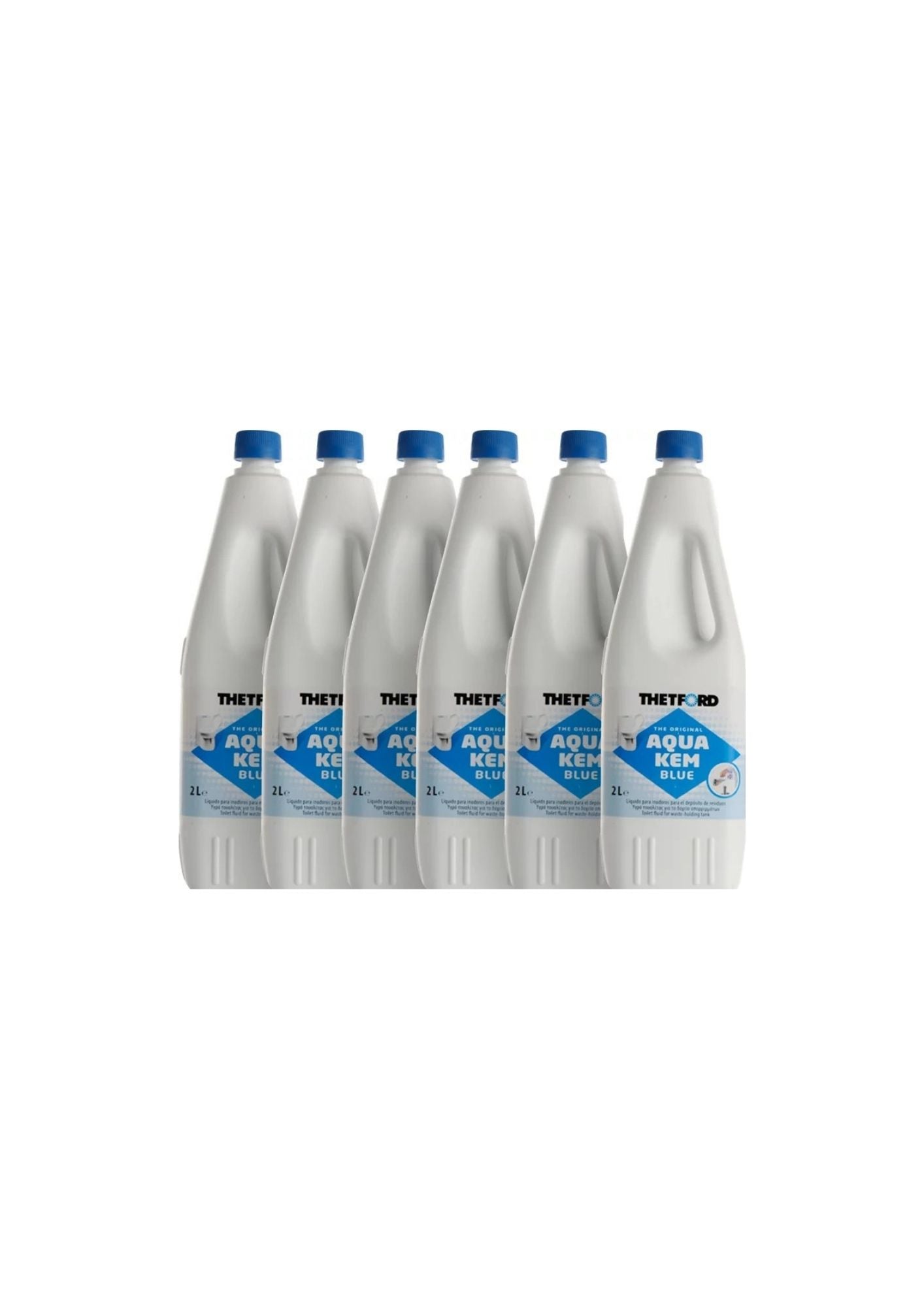 Botella Thetford Aqua Kem BLUE 2L / Pack (6 botellas)