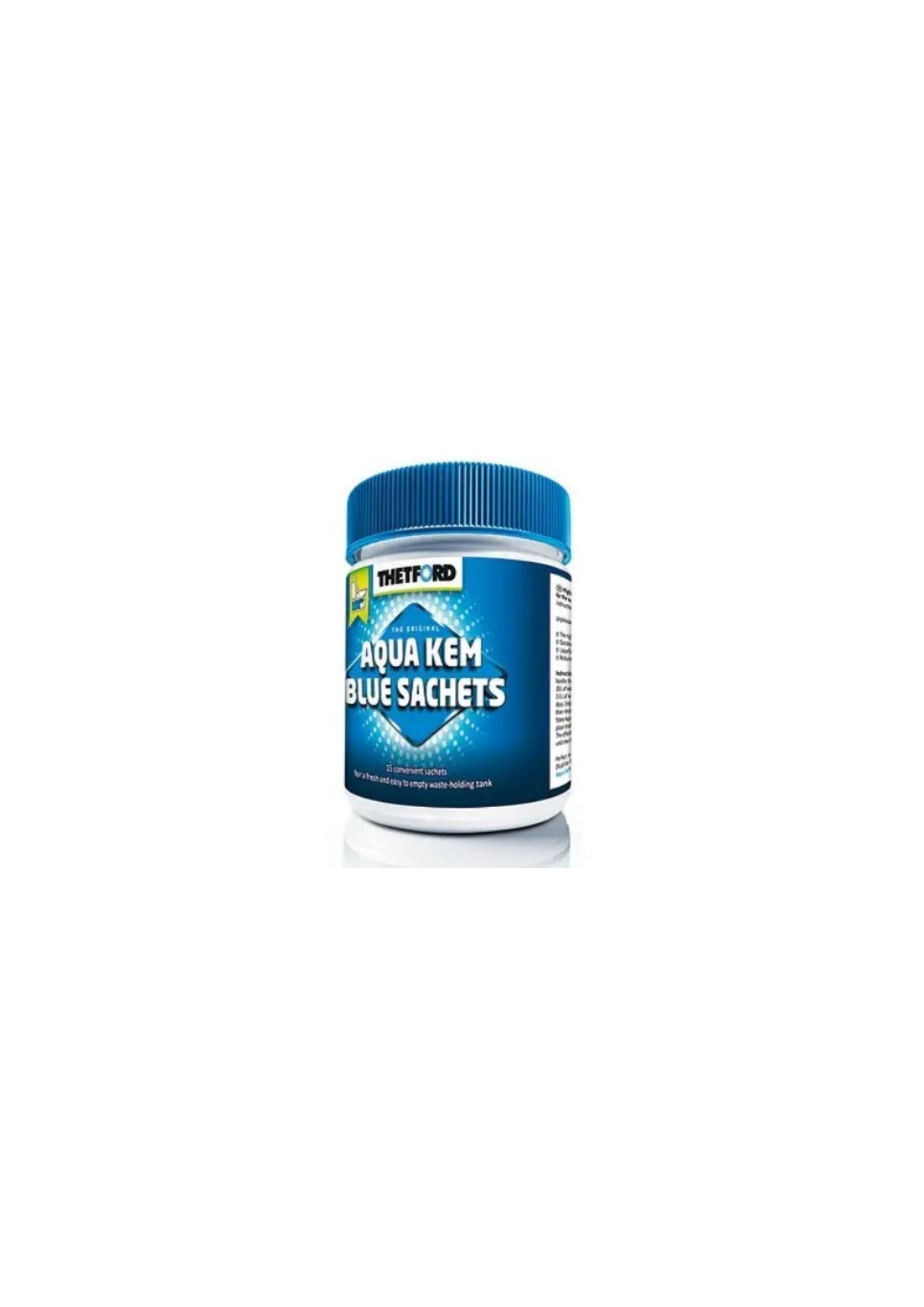AQUA KEM BLUE SACHETS - LATA DE 15 BOLSITAS-