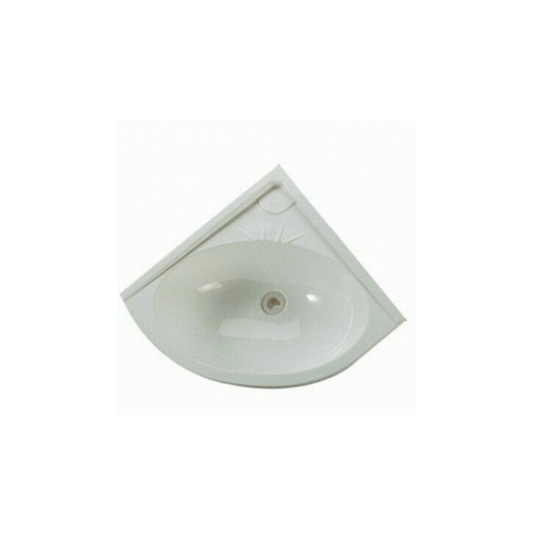 Lavamanos ducha camper esquinero de 330x330x130 mm Plástico