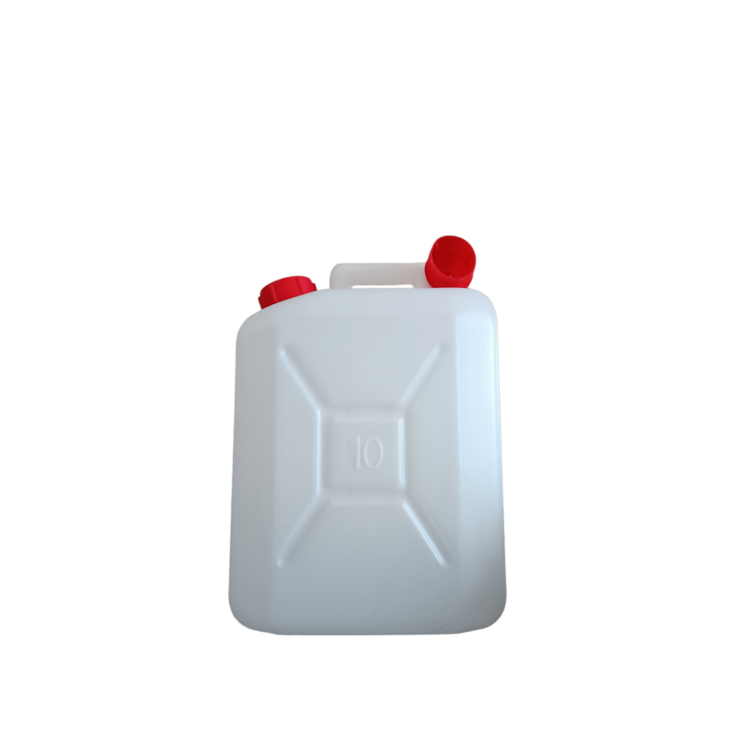 Garrafa 10L blanca con embudo
