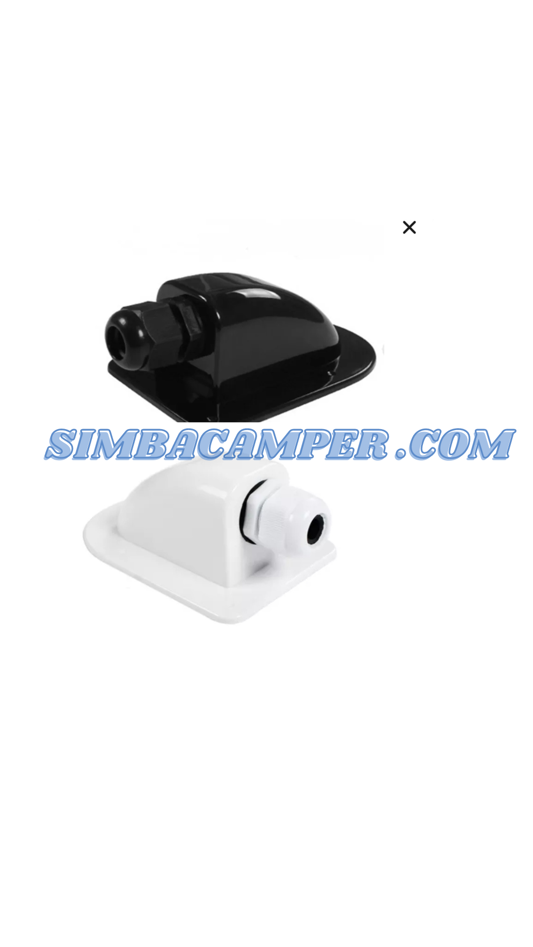 Pasacables techo camper autocaravana