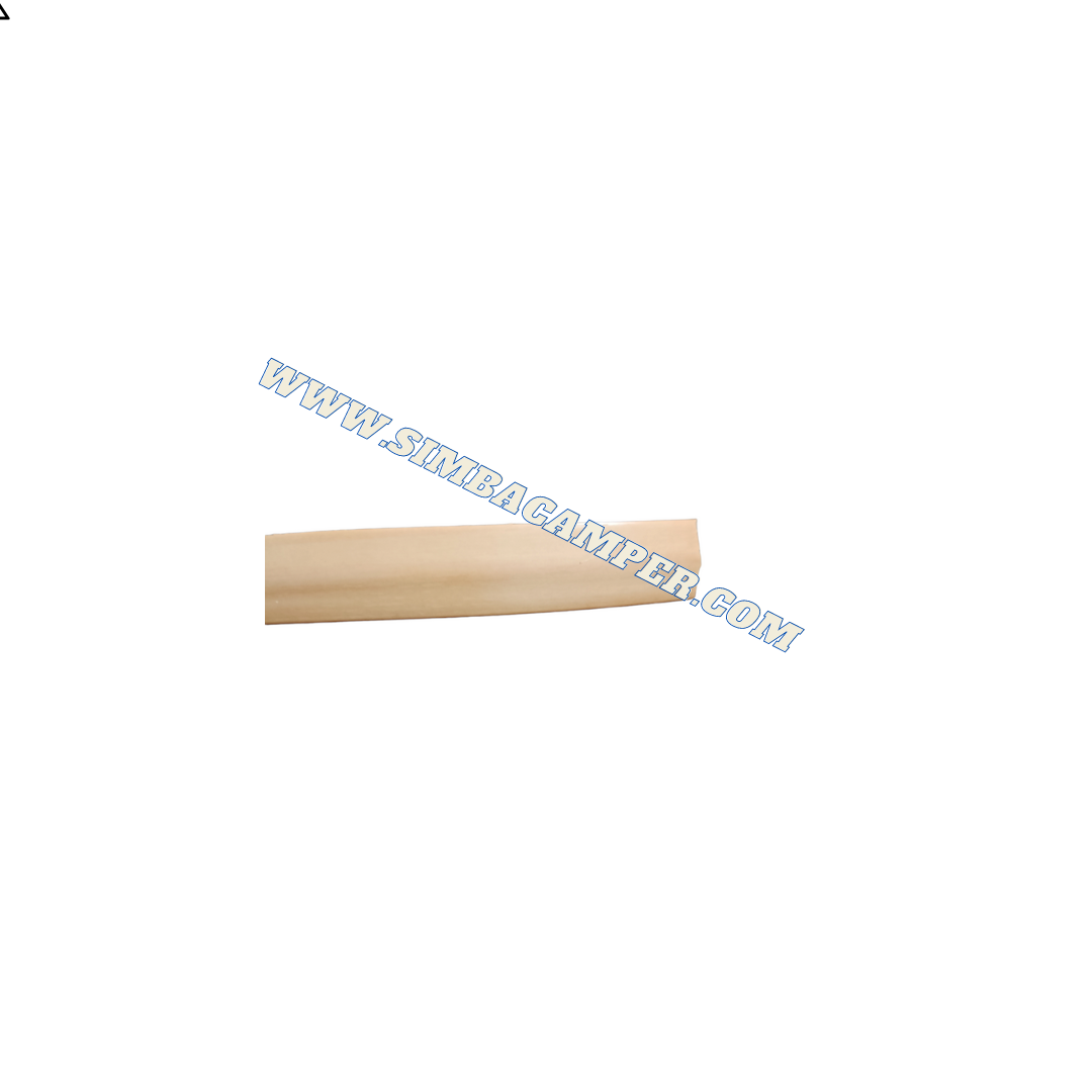 Canto T-molding manzano camper por metros