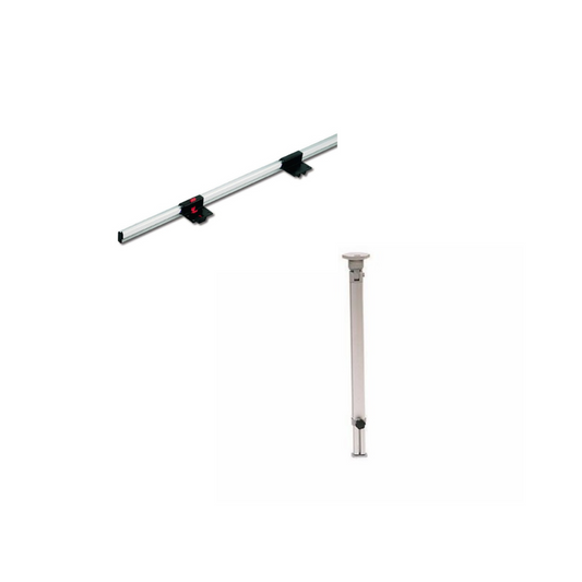 Kit pata telescópica para mesa + guia lateral