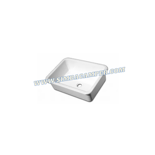 Lavabo fregadero de plástico 370 x 270 camper autocaravana barco