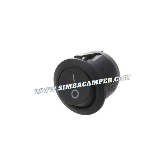 Interruptor redondo 12V (pack 5unidades)