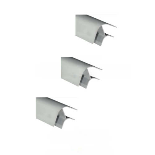 Perfil Unión para Maderas Camper en Aluminio – Ángulo Corto 2 m (Pack de 3 Unidades)