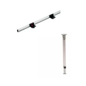 Kit Pata Telescópica para Mesa + Guía Lateral – Sistema Abatible