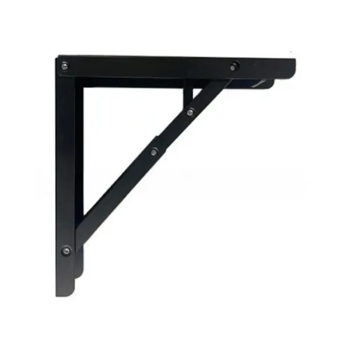 Escuadra Plegable 230mm Negra – Para Mesa Abatible