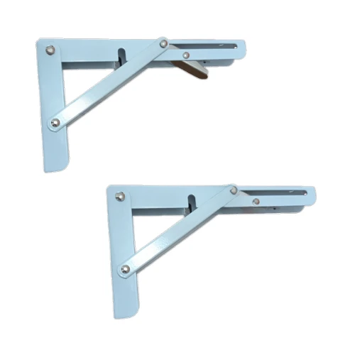 Escuadra Plegable de 30cm Blanca – Pack 2 Unidades