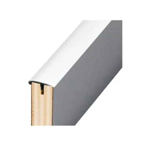 Rollo Canto T-Molding Gris Plata 40 Metros – Protección y Acabado para Tableros