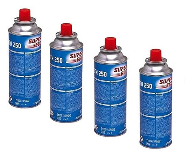 Cartucho Bote gas hornillo Super Ego 250 pack 4 y 10