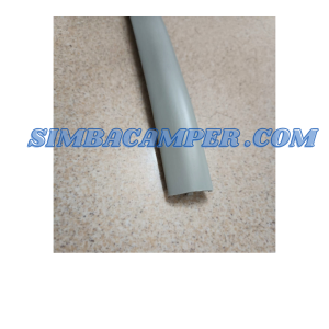 Canto en T- Molding gris medio camper autocaravana