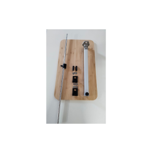Kit Mesa Bambú Tricapa + Pata Telescópica y Guía – Camper y Autocaravana