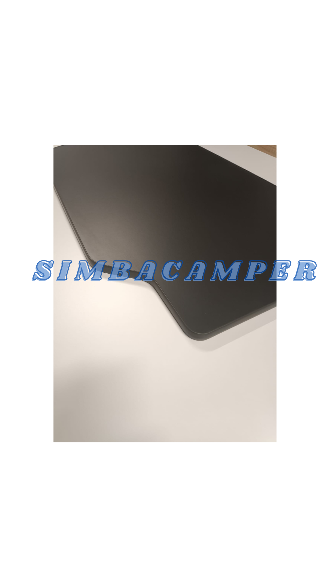 Mesa Camper Antracita – Contrachapado 9 Capas con Doble HPL